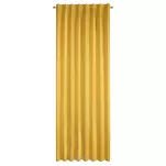 Zasłona na taśmie flex 140x300 MILAN zaciemniająca jednokolorowa musztardowa - 7