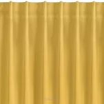 Zasłona na taśmie flex 140x300 MILAN zaciemniająca jednokolorowa musztardowa - 4