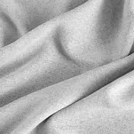 Zasłona na taśmie 140x270 ERIS jasny srebrny w stylu eko z efektem melanżu - 3