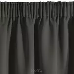 Zasłona na taśmie 135x270 PARISA zaciemniająca grafitowa jednokolorowa Design 91 - 5