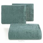 Ręcznik 70x140 EVI Pierre Cardin ciemna mięta zdobiony bordiurą w kolorze ręcznika z logo marki 430 g/m2 - 4