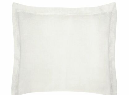 Poszewka bawełniana 50x70 NOVAC kremowa z ozdobną kantą Nova Colour