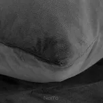 Pościel polarowa 140x200 FLANO 2 stalowa jednokolorowa z kolekcji NOVA Flano - 3