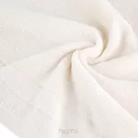 Ręcznik bawełniany 30x50 DAMLA jasny róż gładki z subtelną bordiurą - 3