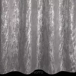 Zasłona na przelotkach 140x250 ELISE zaciemniająca typu dimout stalowa z marmurkowym srebrnym nadrukiem - 7