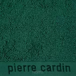 Ręcznik 50x90 EVI Pierre Cardin ciemna zieleń zdobiony bordiurą w kolorze ręcznika z logo marki 430 g/m2 - 2
