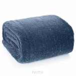 Koc 150x200 BLINK granatowy puszysty z błyszczącą srebrną nicią Design 91 - 3