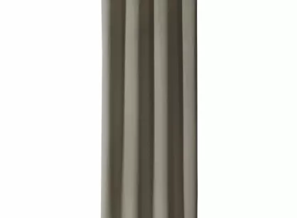 Zasłona gotowa na przelotkach 140x250 NERISA zaciemniająca cappuccino jednokolorowa