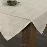 Nakładka 85x85 ISLA kremowa z żakardowym wzorem liści bananowca - 6