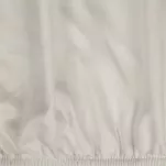 Prześcieradło z satyny bawełnianej z gumką DINA kremowe 220x200 z kolekcji Diva Line - 2