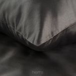 Pościel bawełniana 160x200 HARMONY czarna gładka - 2