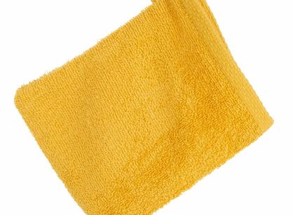 Rękawica bawełniana 16x21 GŁADKA 1 jednokolorowa musztardowa