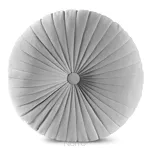 Poszewka welwetowa fi 40 VELVET 68G srebrna z wypełnieniem i dekoracyjnym wzorem - 2