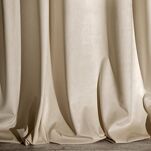 Zasłona na taśmie 140x270 VILLA welwetowa beżowa o aksamitnej strukturze - 5