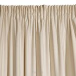 Zasłona na taśmie 140x270 VILLA welwetowa beżowa o aksamitnej strukturze - 4