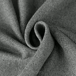 Zasłona na przelotkach 140x250 LIDIA srebrna jednokolorowa w stylu eko - 3