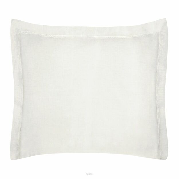 Poszewka bawełniana 70x80 NOVAC kremowa z ozdobną kantą Nova Colour