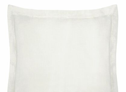 Poszewka bawełniana 70x80 NOVAC kremowa z ozdobną kantą Nova Colour