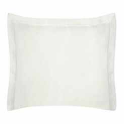 Poszewka bawełniana 70x80 NOVAC kremowa z ozdobną kantą Nova Colour