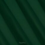 Zasłona na przelotkach 135x250 LOGAN zaciemniająca ciemna zieleń jednokolorowa z półmatowej tkaniny - 6