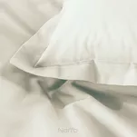 Poszewka bawełniana NOVAC beżowa 50x70 z 4 cm zakładką - 2