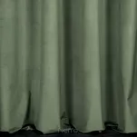 Zasłona gotowa na przelotkach 140x250 MELANIE welwetowa oliwkowa o aksamitnej strukturze - 3