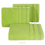 Ręcznik 30x50 POLA sałata z kolorową bordiurą zakończoną stebnowaniem 500 g/m2 g/m2 - 4