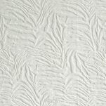 Pościel welwetowa 220x200 FLANO kremowa z tłoczonym wzorem w jednolitym kolorze z kolekcji NOVA - 2