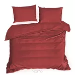 Pościel satynowa 160x200 DINA jednokolorowa gładka czerwona z kolekcji Diva Line - 3