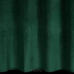 Zasłona na przelotkach 140x250 ARIADNA welwetowa ciemna zieleń zdobiona diamencikami - 6