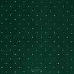 Zasłona na przelotkach 140x250 ARIADNA welwetowa ciemna zieleń zdobiona diamencikami - 2