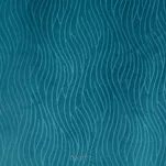 Zasłona na przelotkach 140x250 LILI welwetowa ciemny niebieski z wytłaczanym falującym wzorem - 2