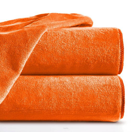 Ręcznik 70x140 AMY szybkoschnący jasny pomarańcz z mikrofibry