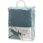 Narzuta 200x220 2x 4040 BONI 1 ciemny turkus pikowana z mikrofibry geometryczny wzór - 5