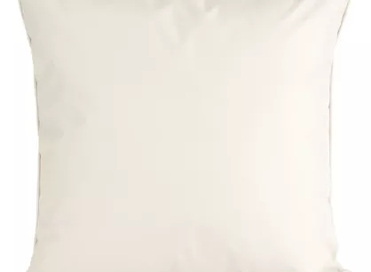 Poszewka jednokolorowa 45x45 GARDEN 5 kremowa na taras wodoodporna