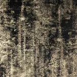 Zasłona na przelotkach 140x250 RENIA welwetowa czarna z szampańskim przecieranym wzorem - 5