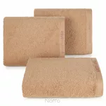 Ręcznik 50x90 EVI Pierre Cardin ciemny puder zdobiony bordiurą w kolorze ręcznika z logo marki - 2